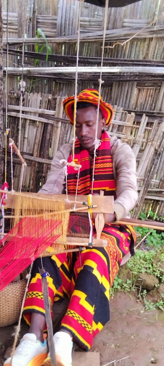 Traditional weaving in Dorze